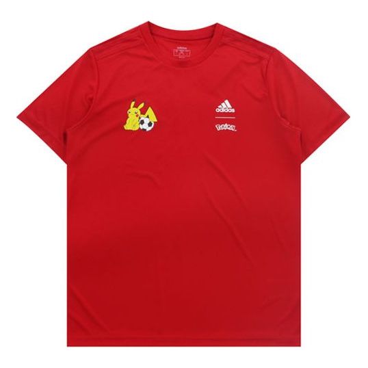 

Футболка adidas x Pokmon Crossover Training Sports Short Sleeve Red, красный