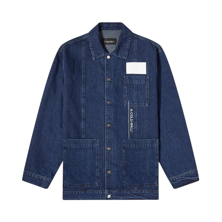 

Куртка A-Cold-Wall* Discourse Chore Jacket, индиго