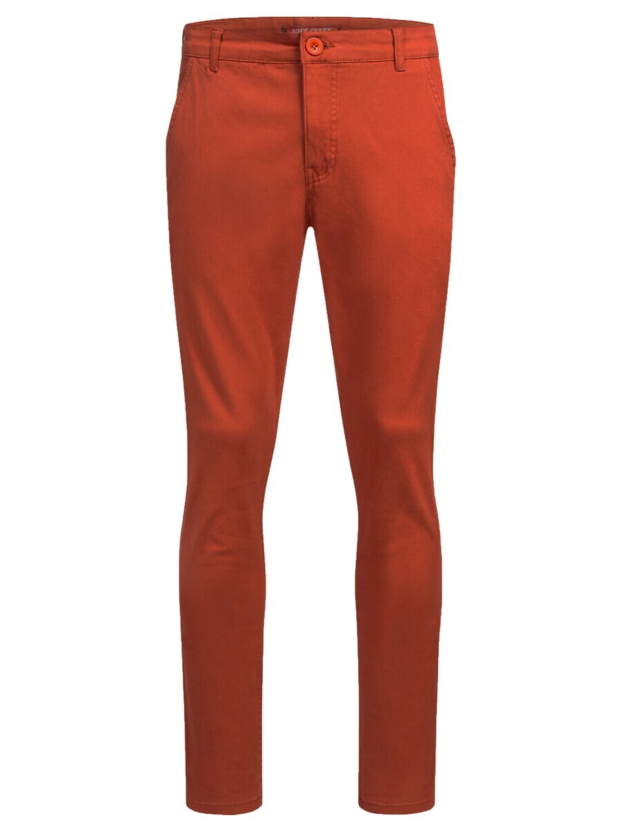 

Брюки Rock Creek Slim fit Chino Pants, темно-оранжевый