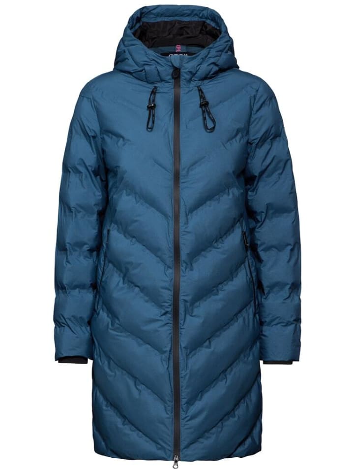 

Пуховик Cecil, цвет dull teal blue