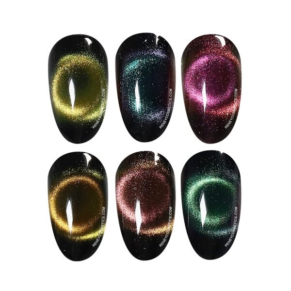 Reney Cosmetics, Cat Eye 9D, гибридный лак для ногтей, Magic Space 02, 10 мл — фото 2