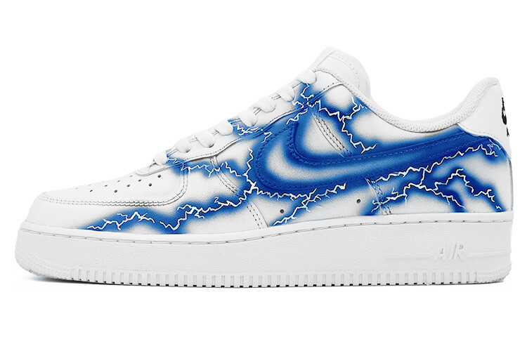 

Кроссовки Nike Air Force 1 Skateboarding Shoes Men Low-top Blue, белый