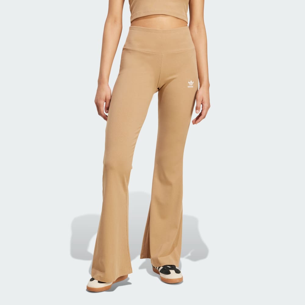 

Леггинсы Adidas Essentials Rib Flared Leggings, цвет Cardboard