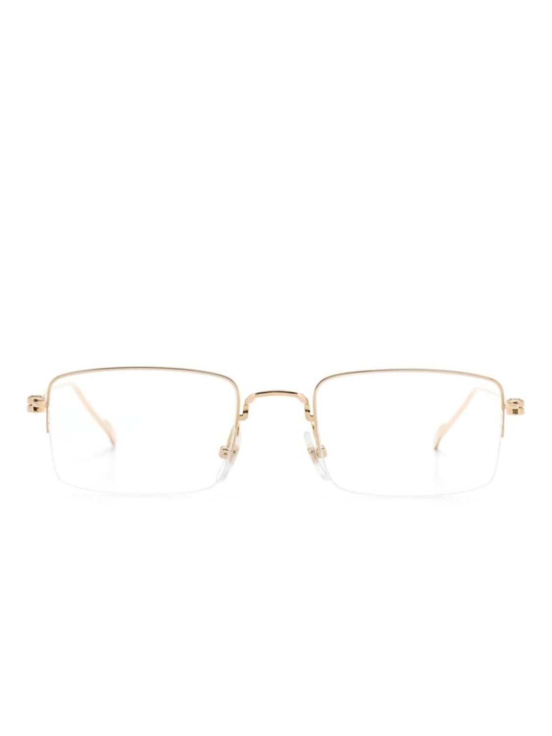 

Cartier Eyewear очки в прямоугольной оправе, золотистый