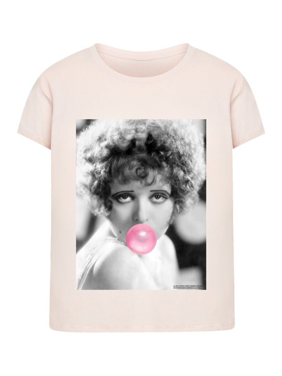 

Футболка F4NT4STIC Clara Bow Blowing Bubble Gum, Pink/Rose