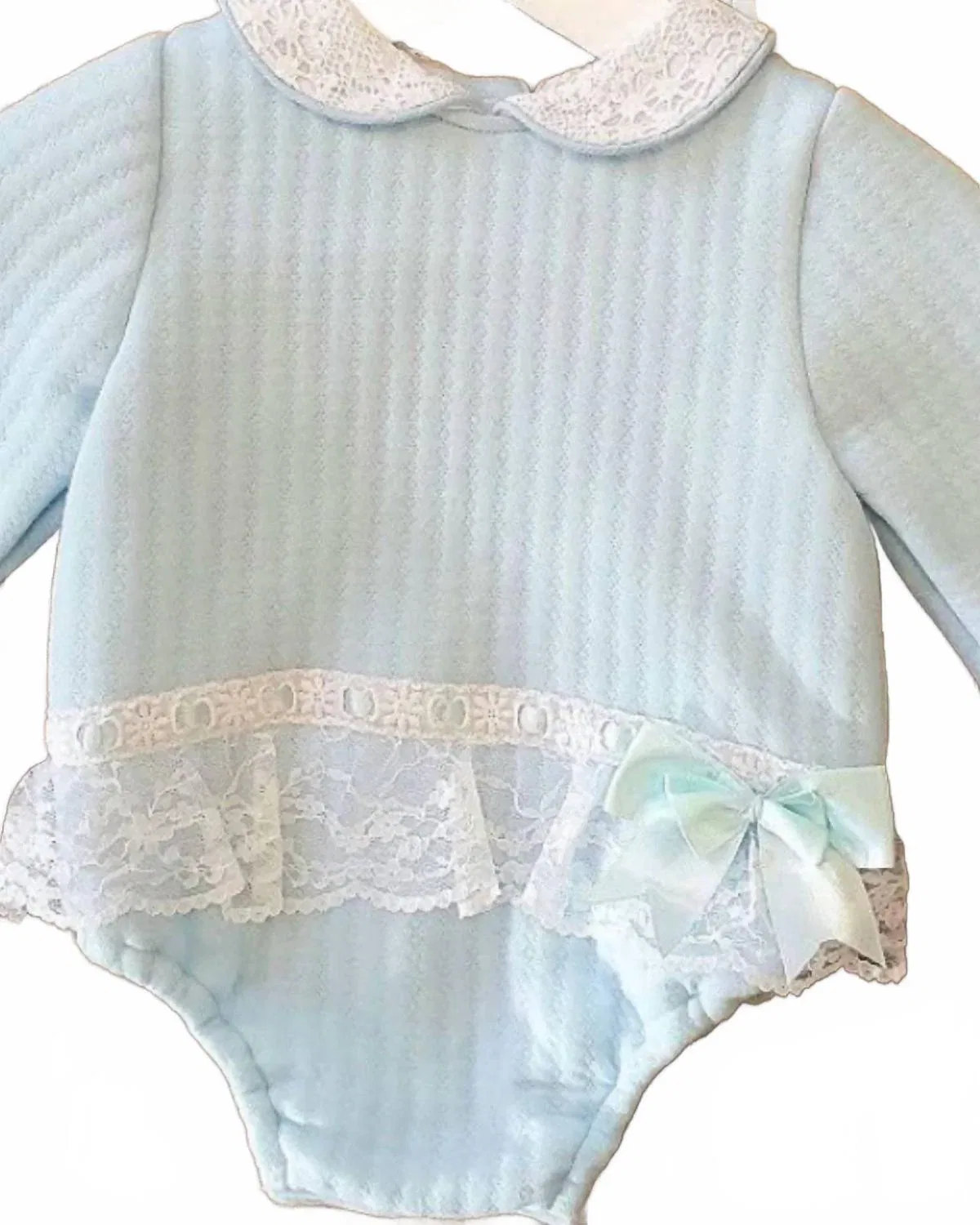 Beau Kid Комплект из комбинезона и шапочки для девочки, синий — фото 2