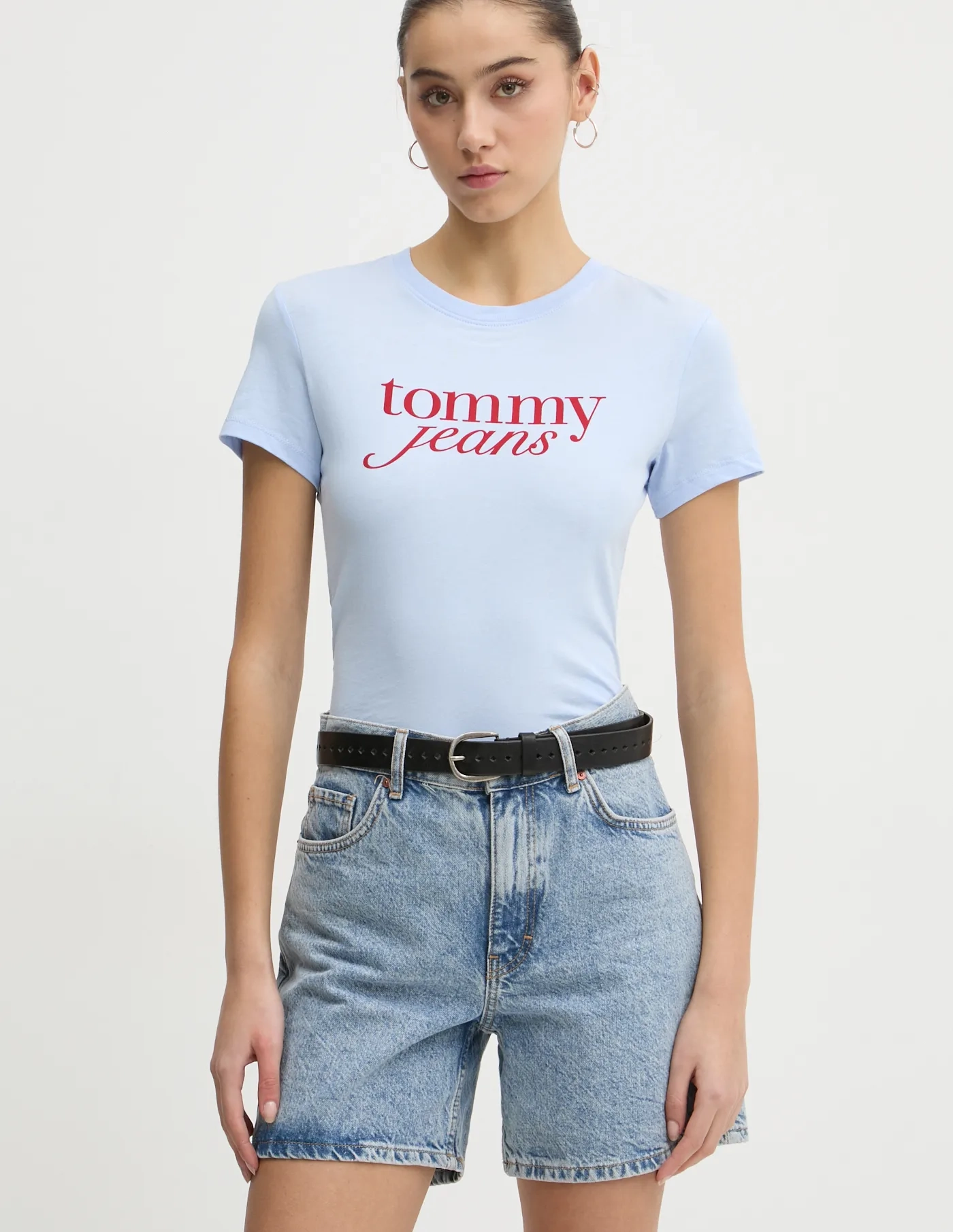 

Хлопковая футболка Tommy Jeans, синий