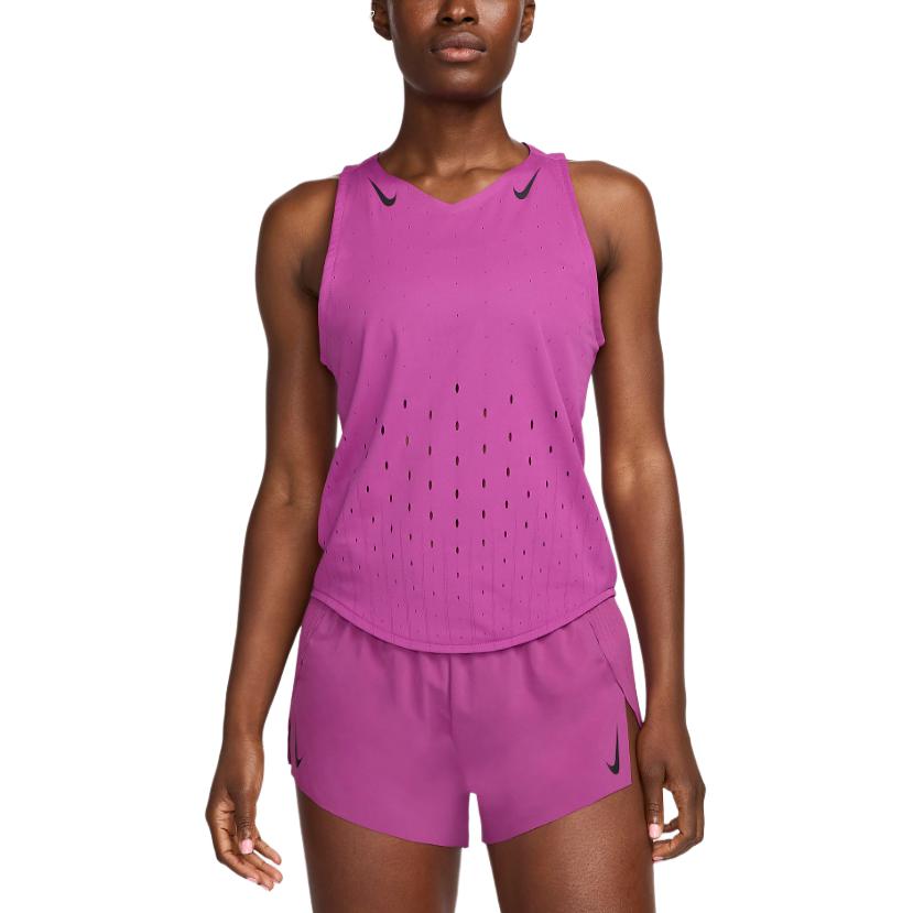 Женская майка для бега AeroSwift 'Faith Kipyegon' Dri FIT Adv Nike, Ярко-фуксия — фото 2