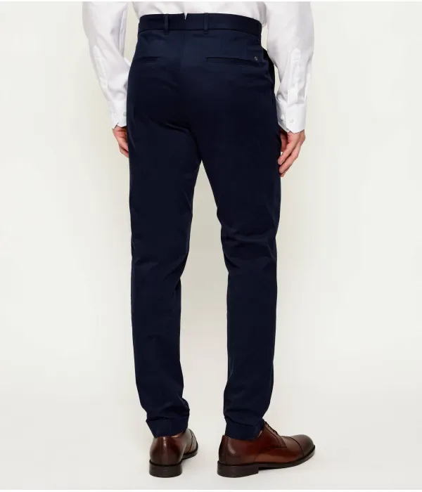 Брюки C-Genius-TU-WG-261F slim fit Boss, темно-синий — фото 4