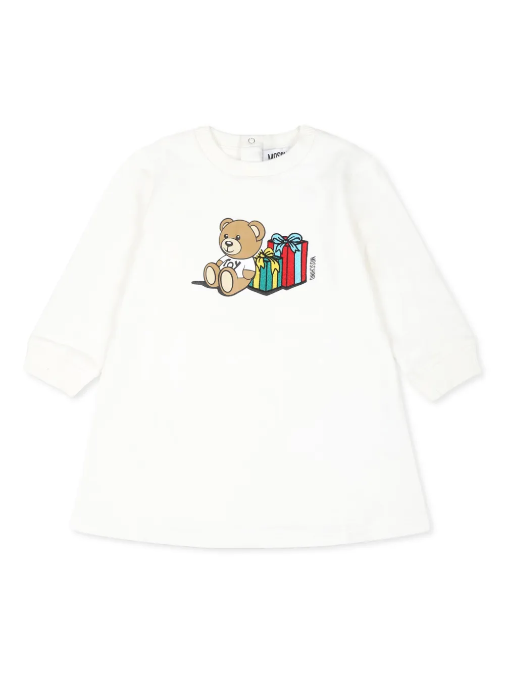 

Платье Teddy Bear Moschino Kids, белый