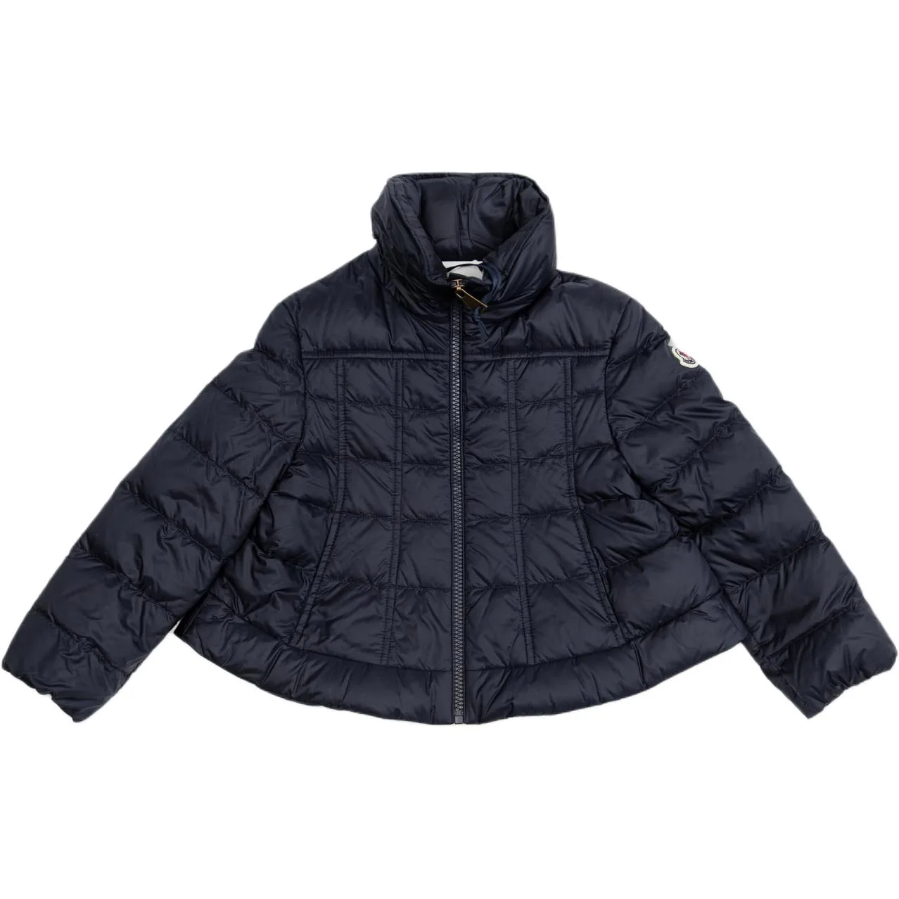 Куртка SS26 Ayfer с наполнителем из пуха для детей Moncler, темно-синий
