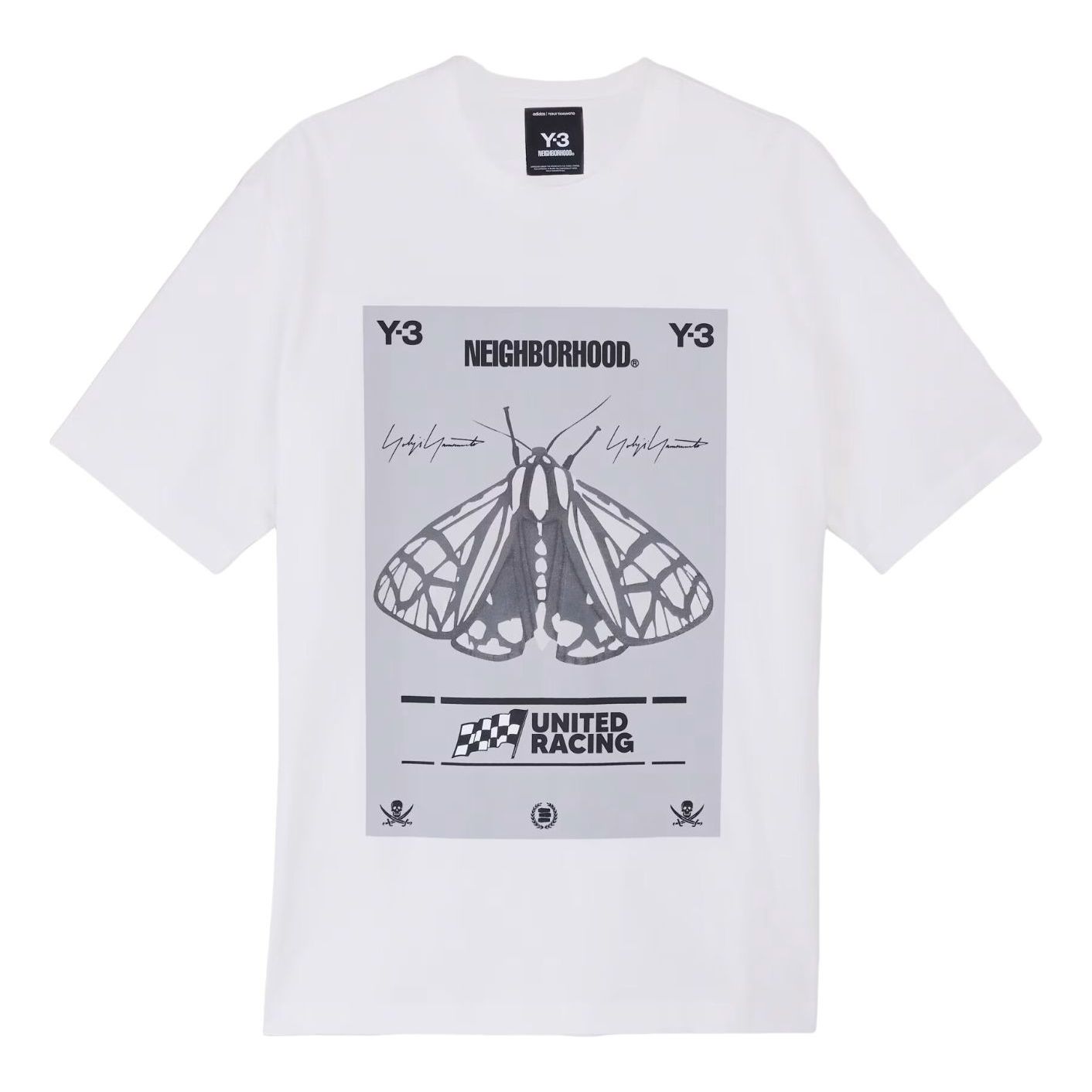 

Футболка Adidas Y-3 NBHD Graphic T-shirt 'White'