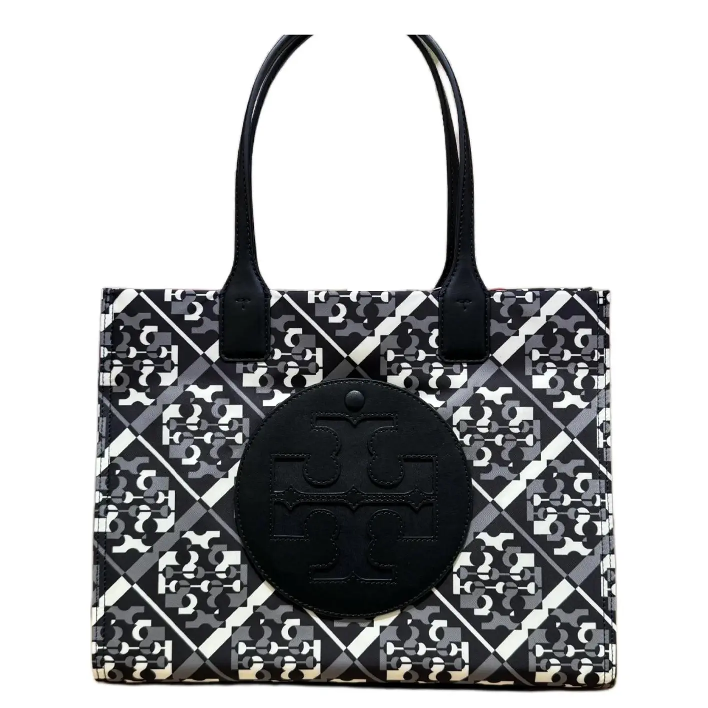 

Полиэстеровая сумка-шоппер, шоппинг-сумка, маленькая женская сумка черная TORY BURCH, Set (Bag+Dust Bag)