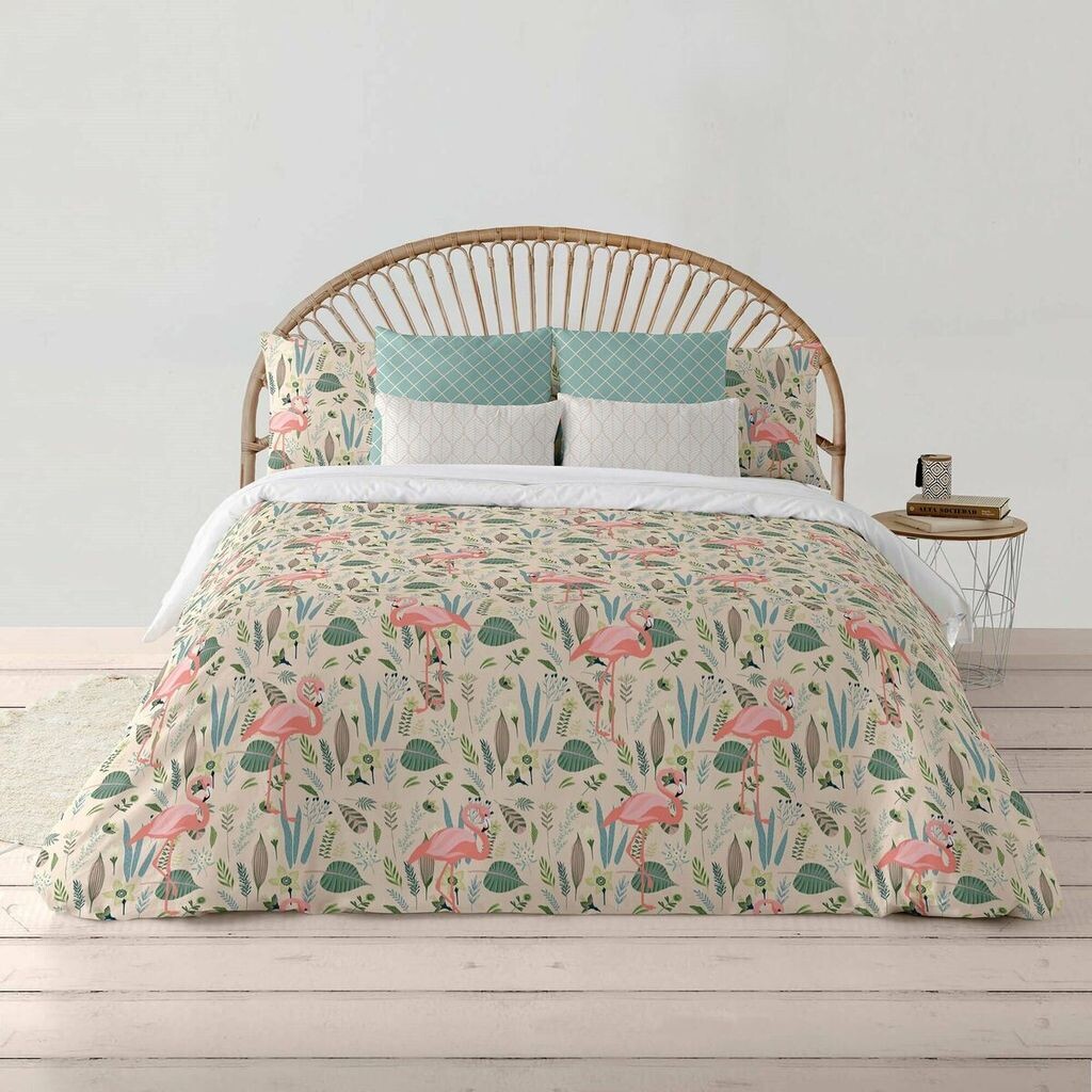 

Пододеяльник Ripshop Amira Colorful 260 x 240 см с застежкой на горлышко бутылки Decolores