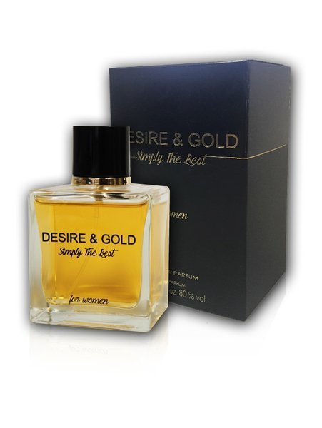 

COTE AZUR Women Desire & Gold Simply The Best, парфюмерная вода 100 мл Cote D'Azur