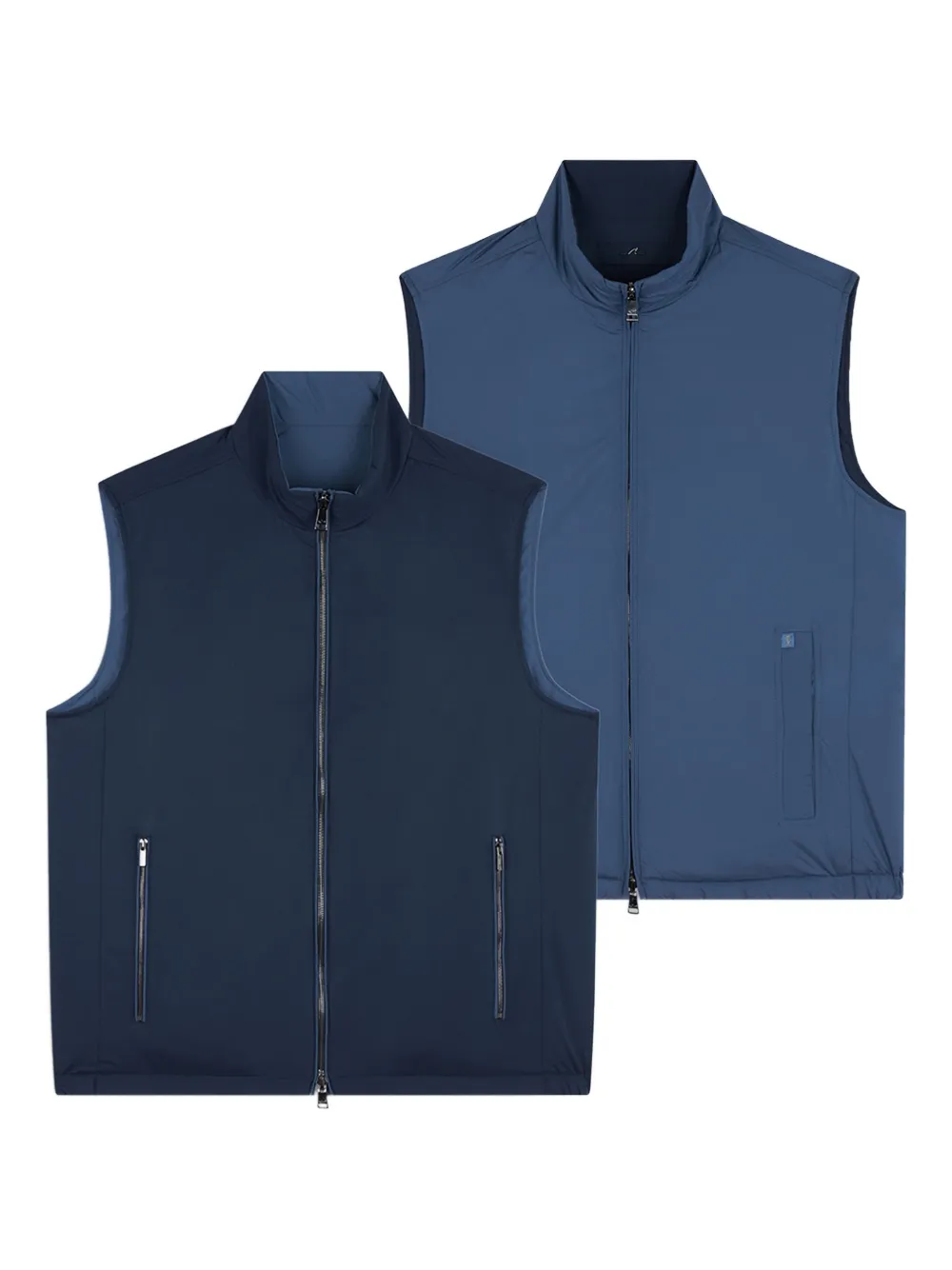 

Двусторонний стеганый жилет Paul & Shark, синий