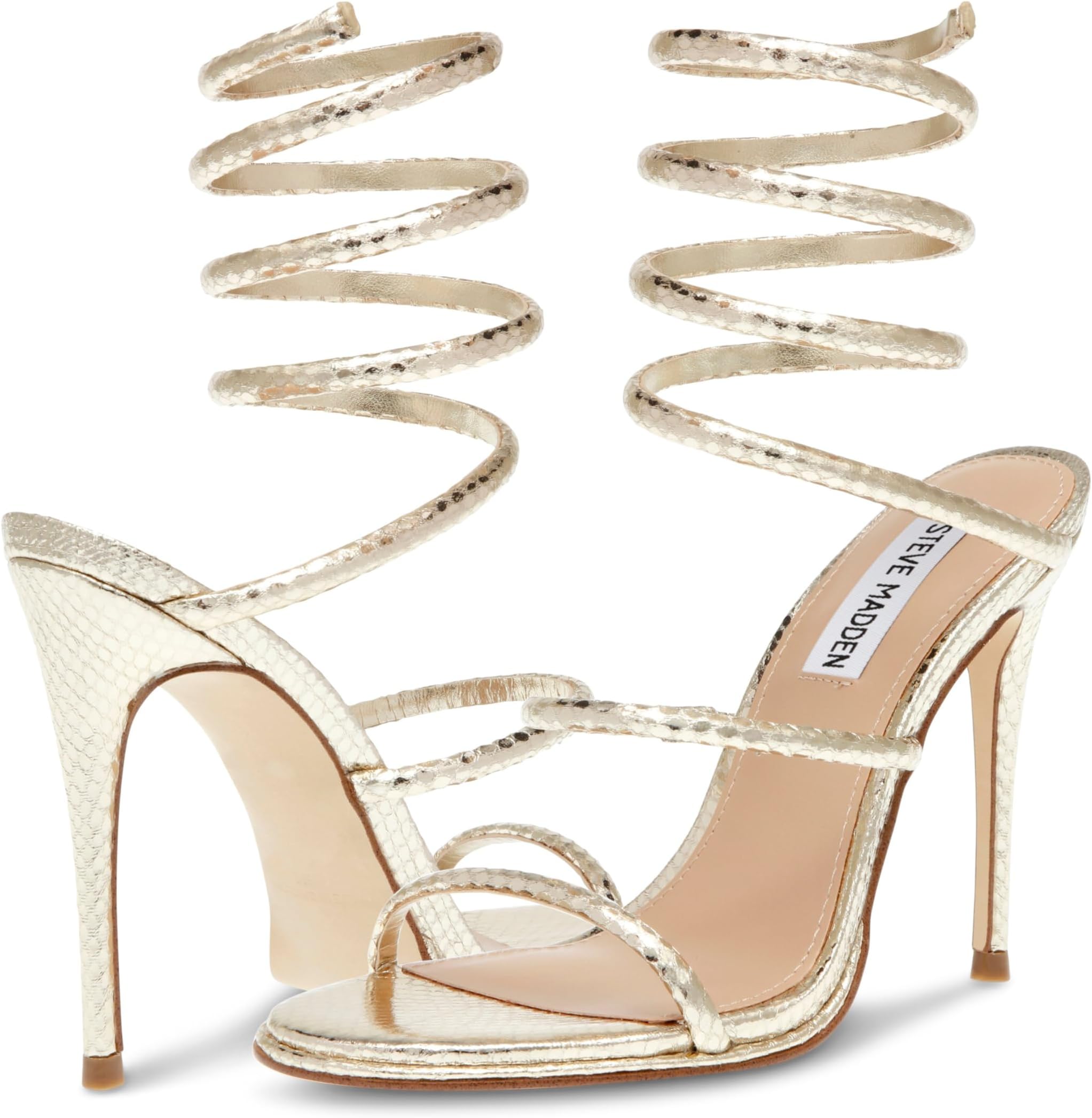 

Сандалии Steve Madden Exotica, цвет Gold Snake