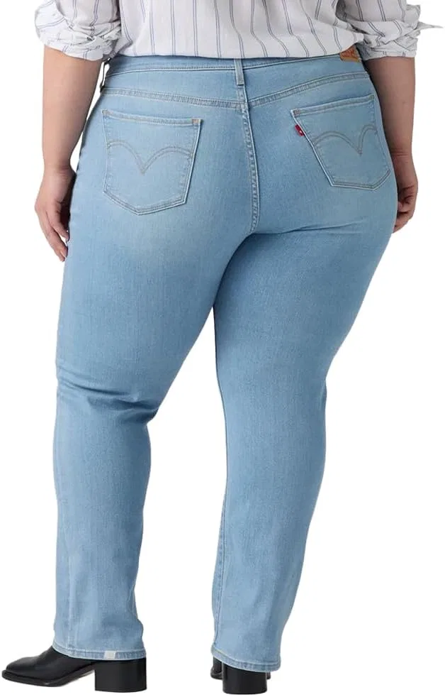 Женские джинсы Levi's Classic Straight, небесно-голубой — фото 2