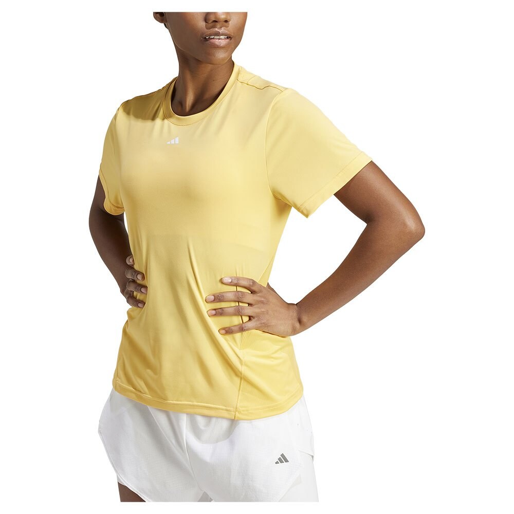 

Футболка с коротким рукавом adidas Wtr Designed For Training, желтый