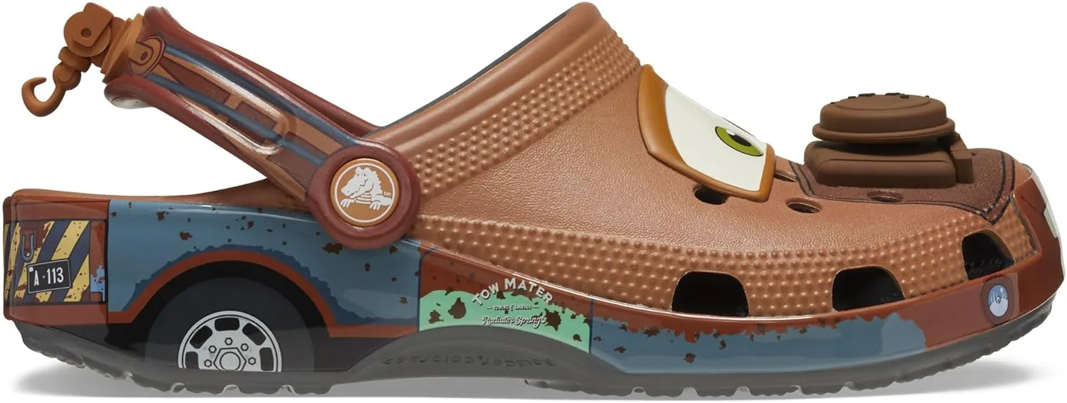 

Унисекс сабо Crocs Cars Mater Classic, серый