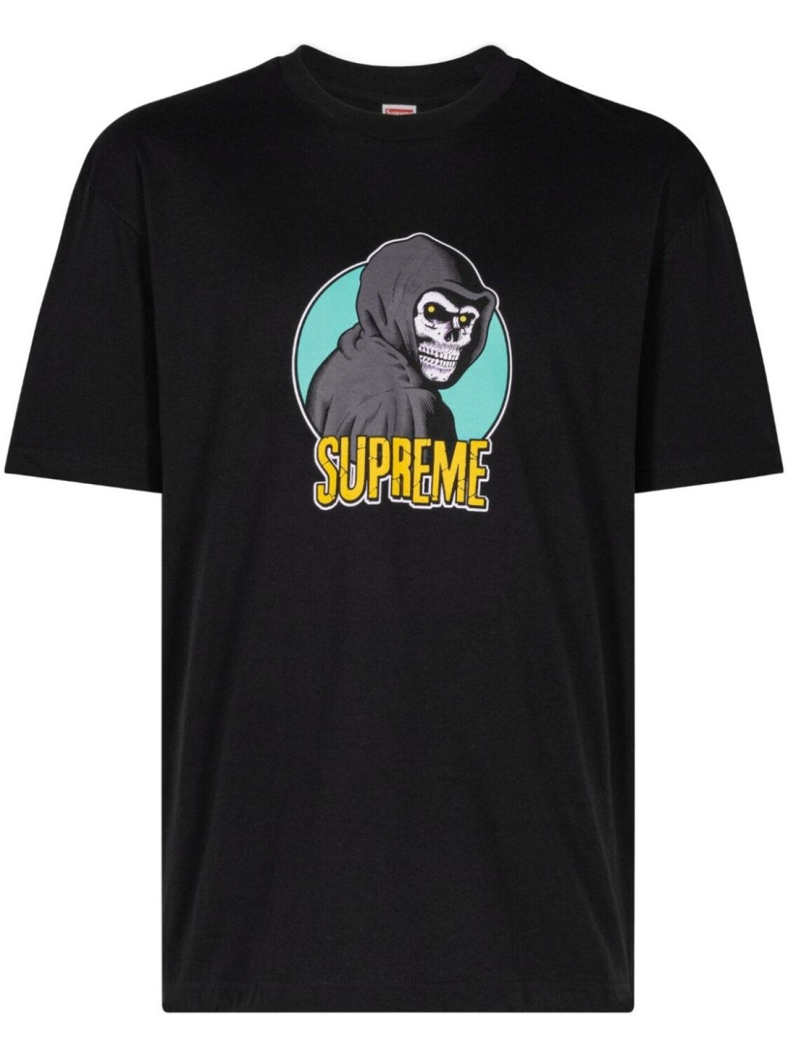 

Supreme футболка с изображением Жнеца, черный