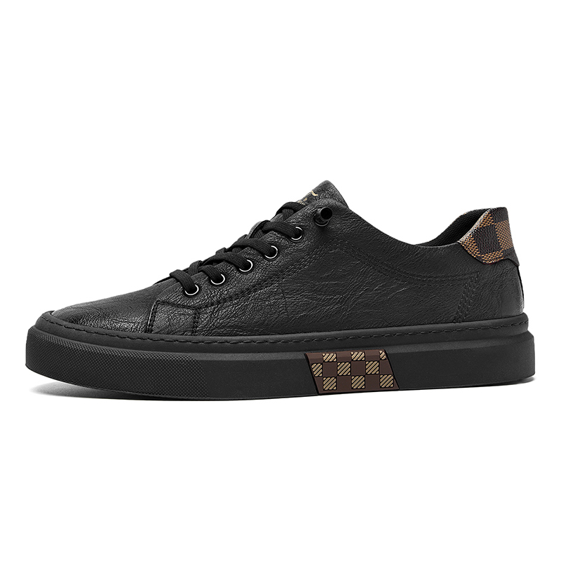 

Кроссовки SEPTWOLVES Skateboarding Shoes Men Low-top, черный/белый