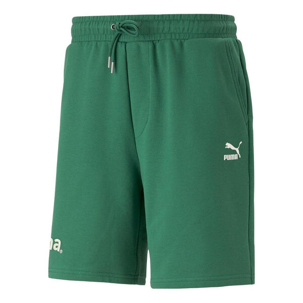 

Шорты essential shorts 'green' Puma, зеленый
