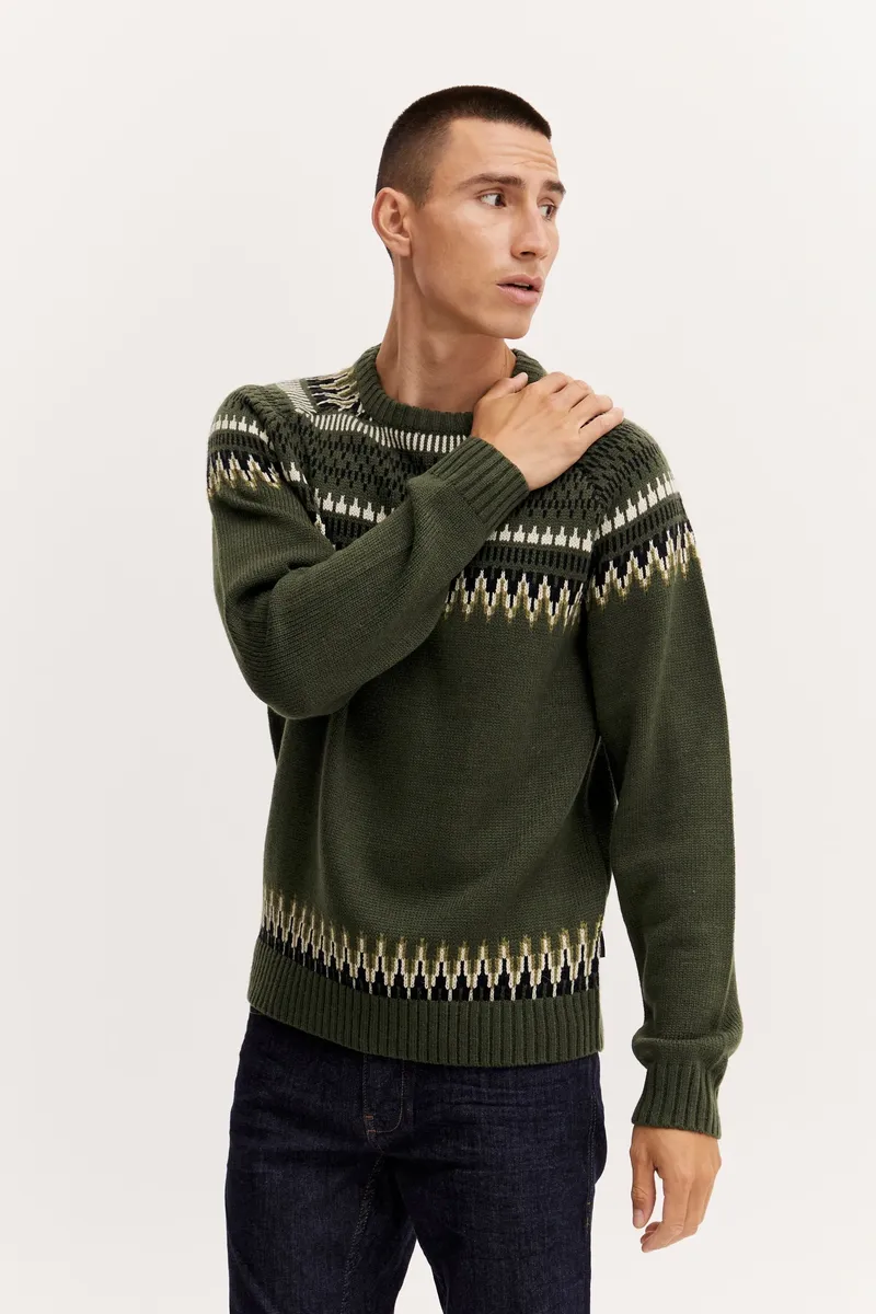

Свитер смесовой вязки "BLEND BHPullover", цвет Deep Depths