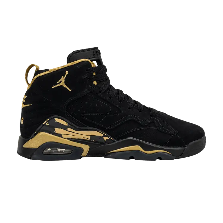 

Кроссовки Air Jordan MVP GS, Black Metallic Gold