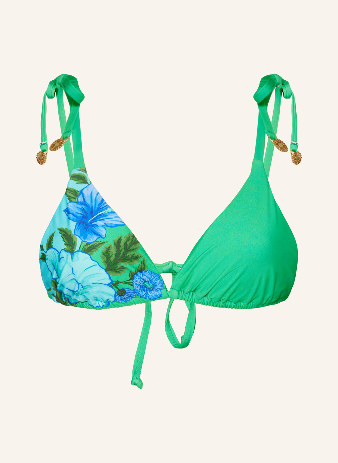

Топ бикини без косточек garden party SEAFOLLY, цвет GRÜN/BLAU/TÜRKIS
