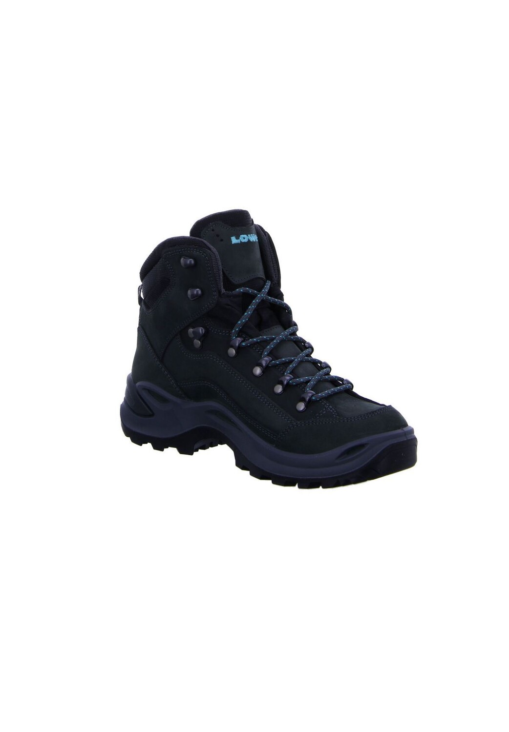Кроссовки Renegade Mid GORE-TEX Insulated Comfort,Vibram женщины LOWA, цвет Asphalt Turquoise — фото 4