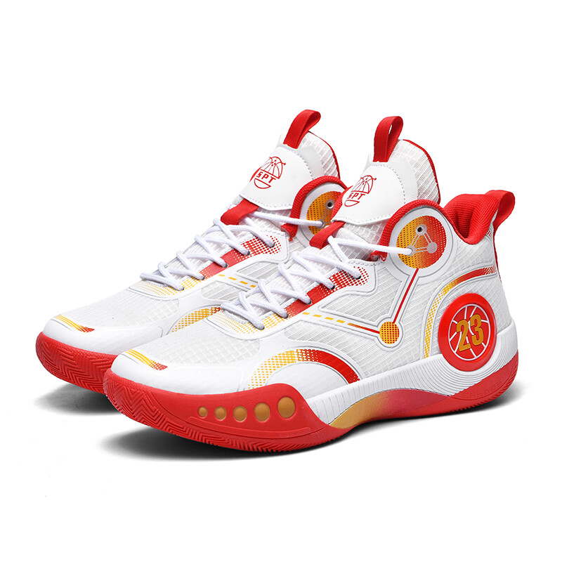 Баскетбольные кроссовки Basketball Shoes Unisex High-Top Gqwe, цвет China Red — фото 4