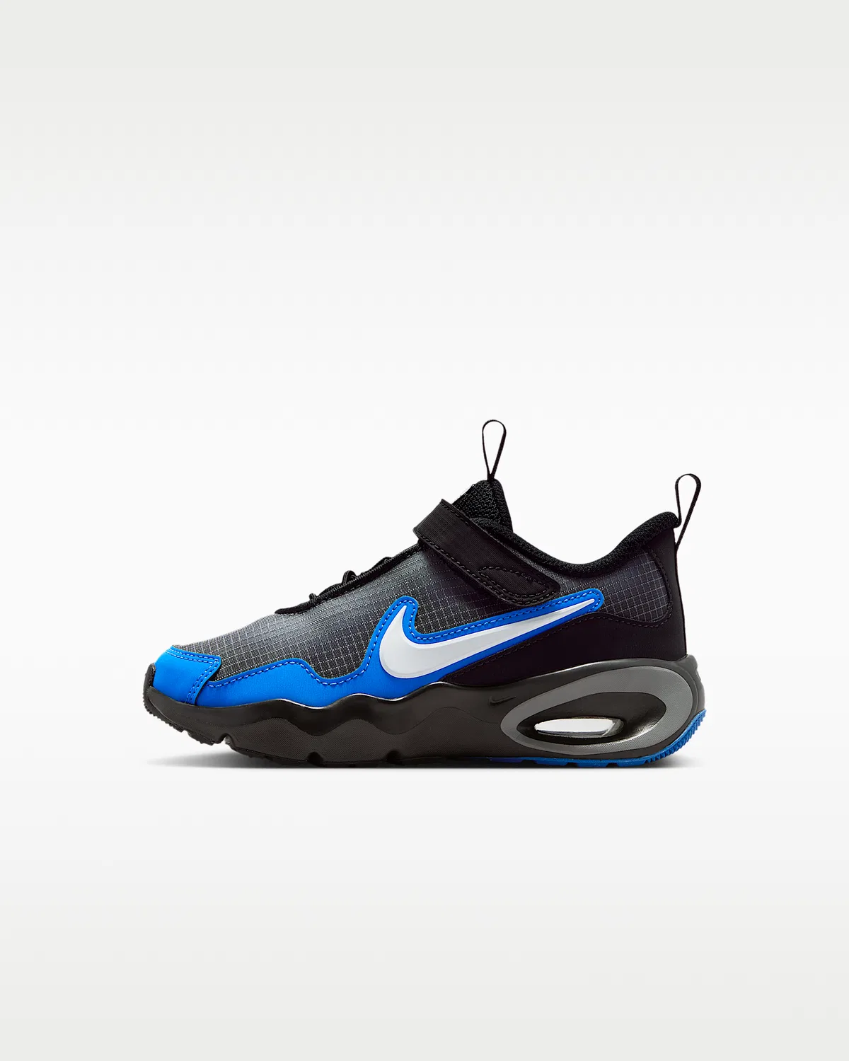 Детские кроссовки Nike Air Max Nova, Smoke Grey/Black/Blue Crystal/White