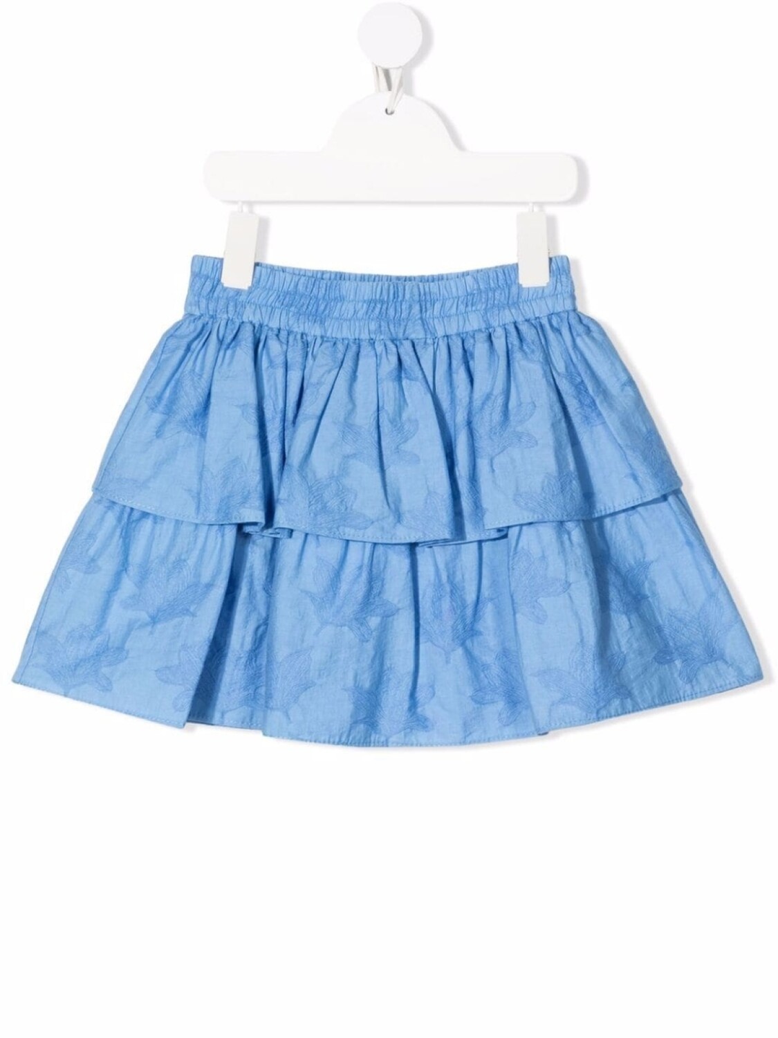 

Brunello Cucinelli Kids юбка с узором, синий