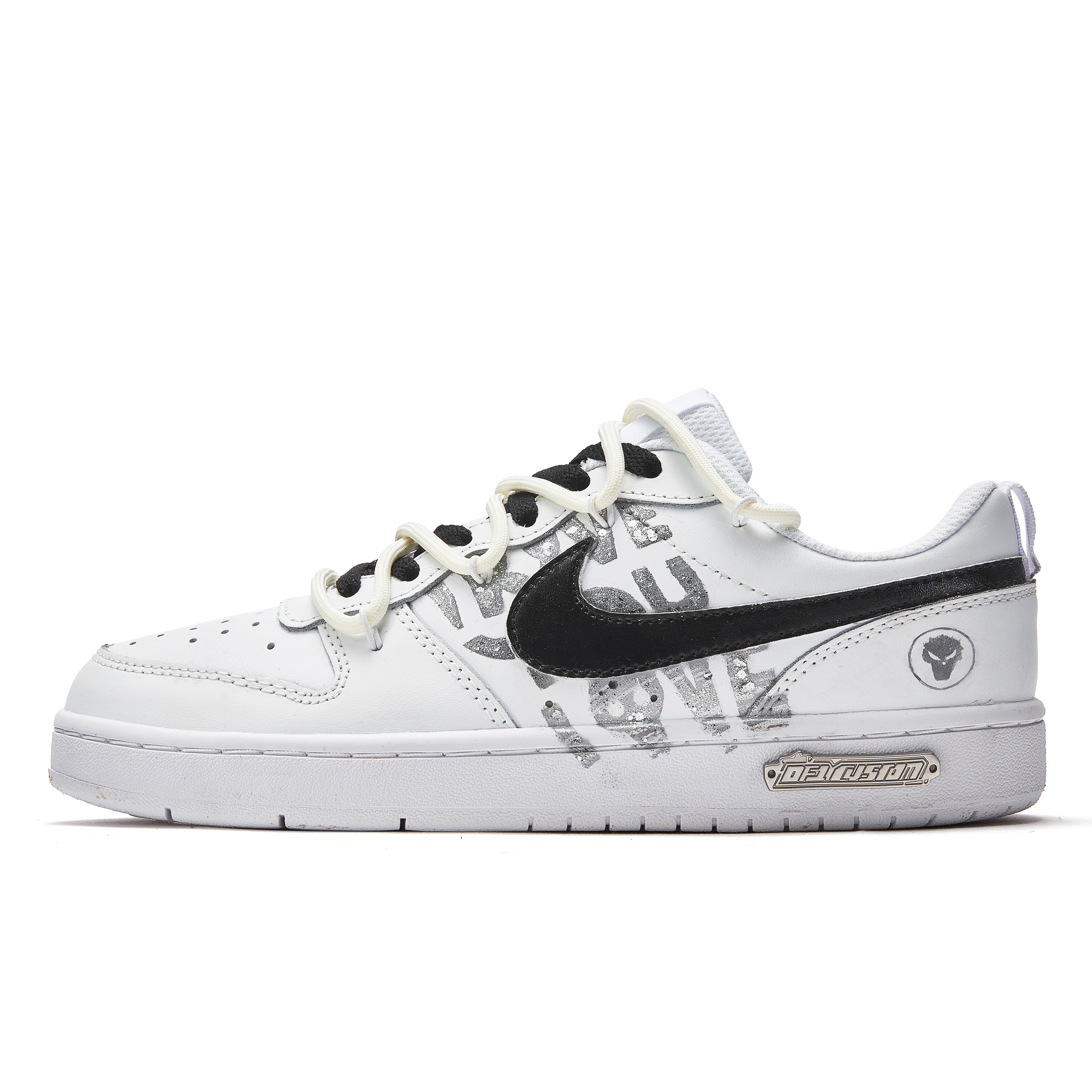 

Кроссовки Nike Court Borough Skateboarding Shoes Women's Low-top White/black, белый/черный