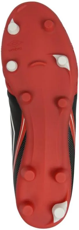 Мужские бутсы Umbro Classico 12 FG, красный/белый/черный — фото 4