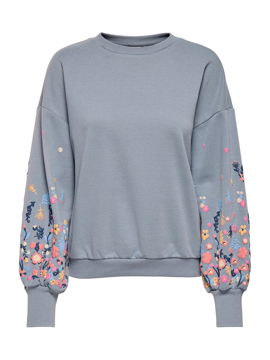 

Толстовка ONLY ONLBROOKE, пыльно-синий/светло-голубой