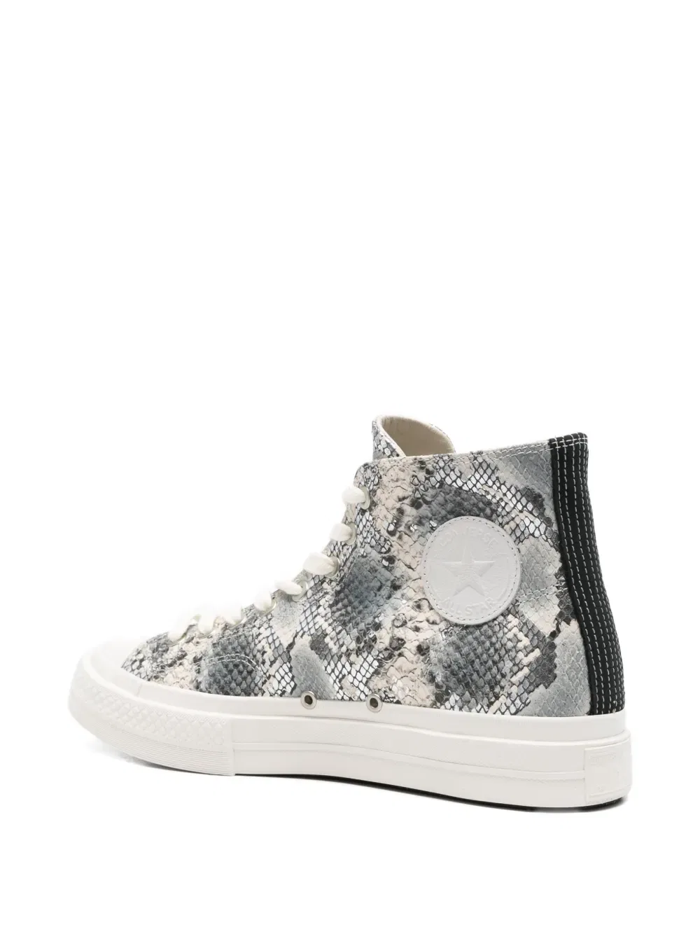 Кроссовки Chuck Taylor All Star с эффектом змеиной кожи Converse, серый — фото 3