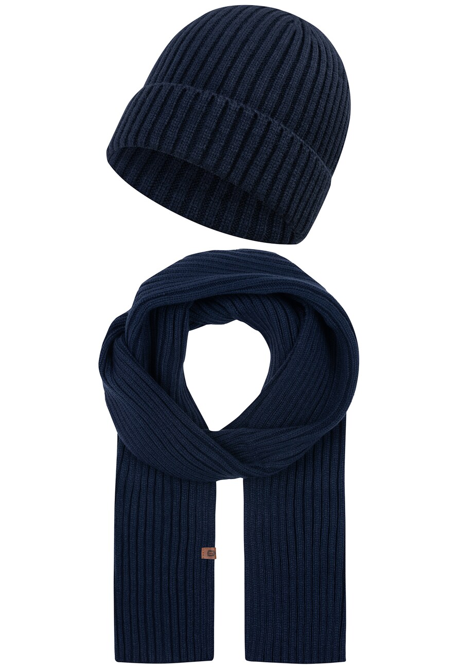 

Шапка INDICODE JEANS Beanie Geyser, темно-синий