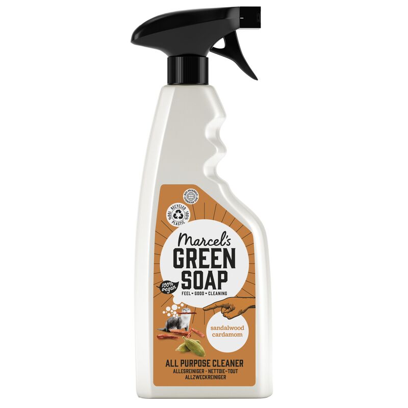 

Универсальный чистящий спрей с сандалом и кардамоном Marcel's Green Soap, 500 ml