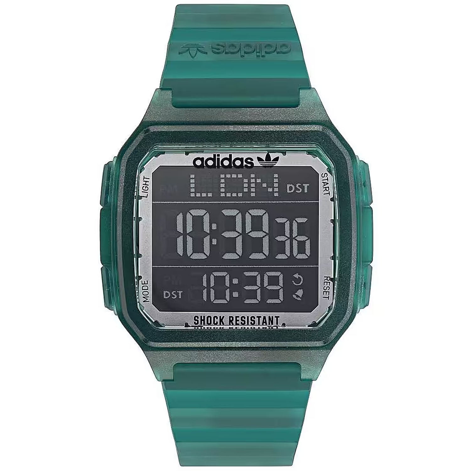 

Мужские часы Adidas Originals Street Digital One GMT с черным циферблатом