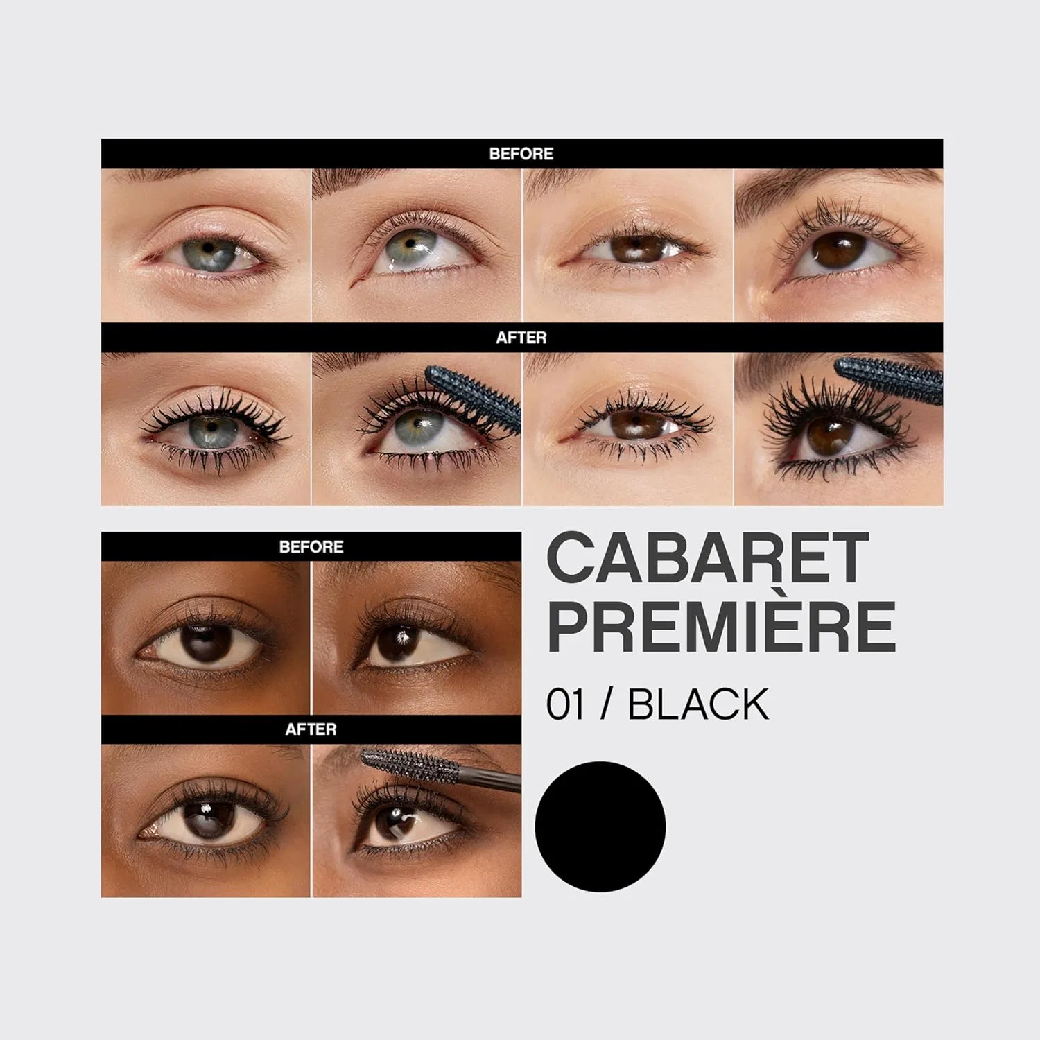 Тушь для ресниц Cabaret Première Classic French Mascara Curl Volume Upward Vivienne Sabó 9 мл черная — фото 4
