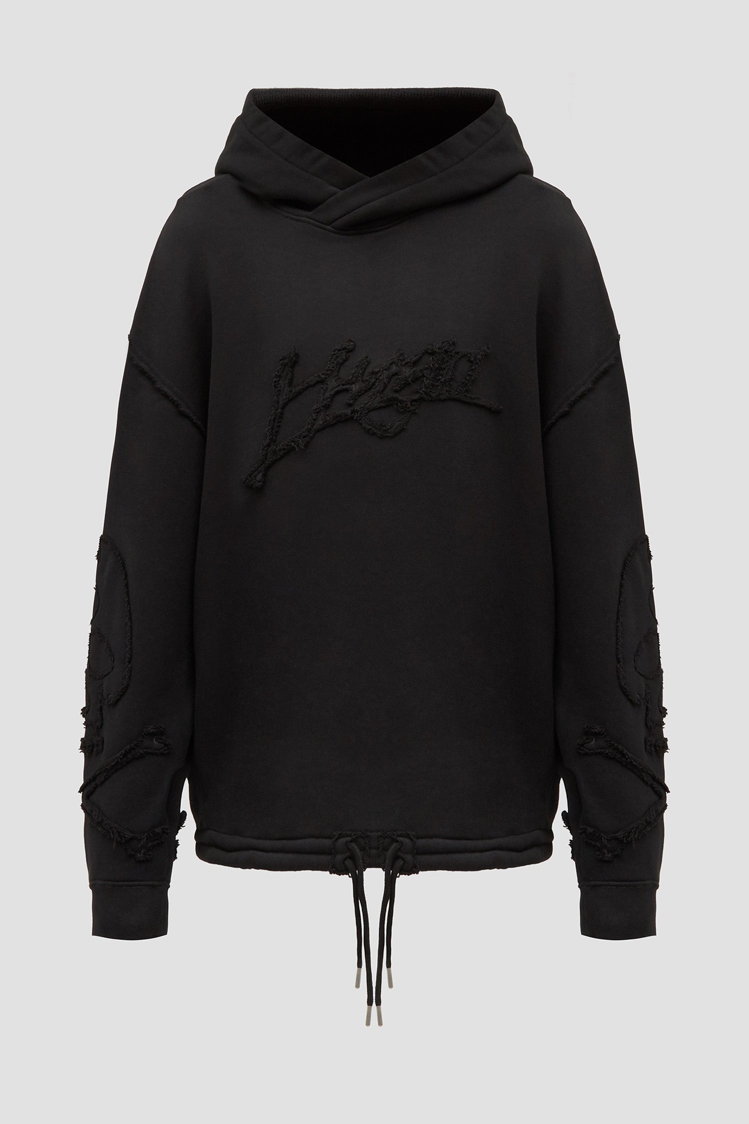 

Мужская толстовка Hugo Daskuldy Oversize с капюшоном, черная Hugo Boss