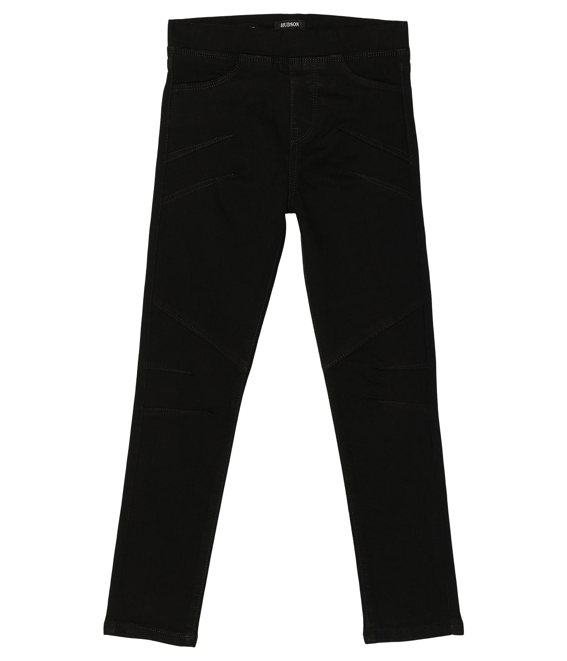 

Джинсы Hudson Kids High-Waist Moto Jegging in Black, черный