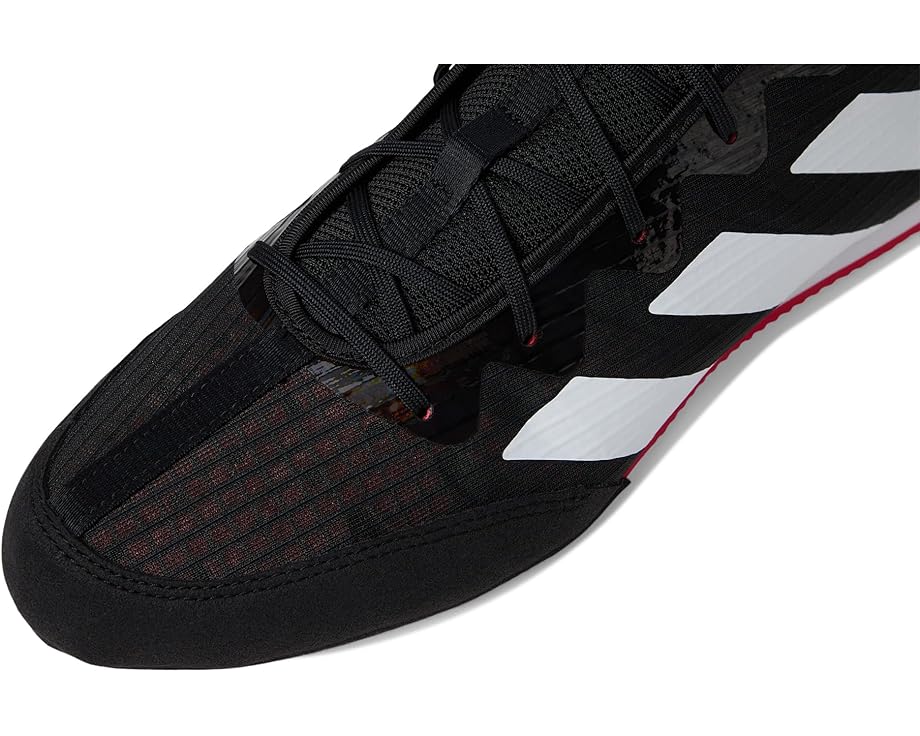 Кроссовки adidas Box Hog 4, цвет Black/White/Pure Ruby — фото 2