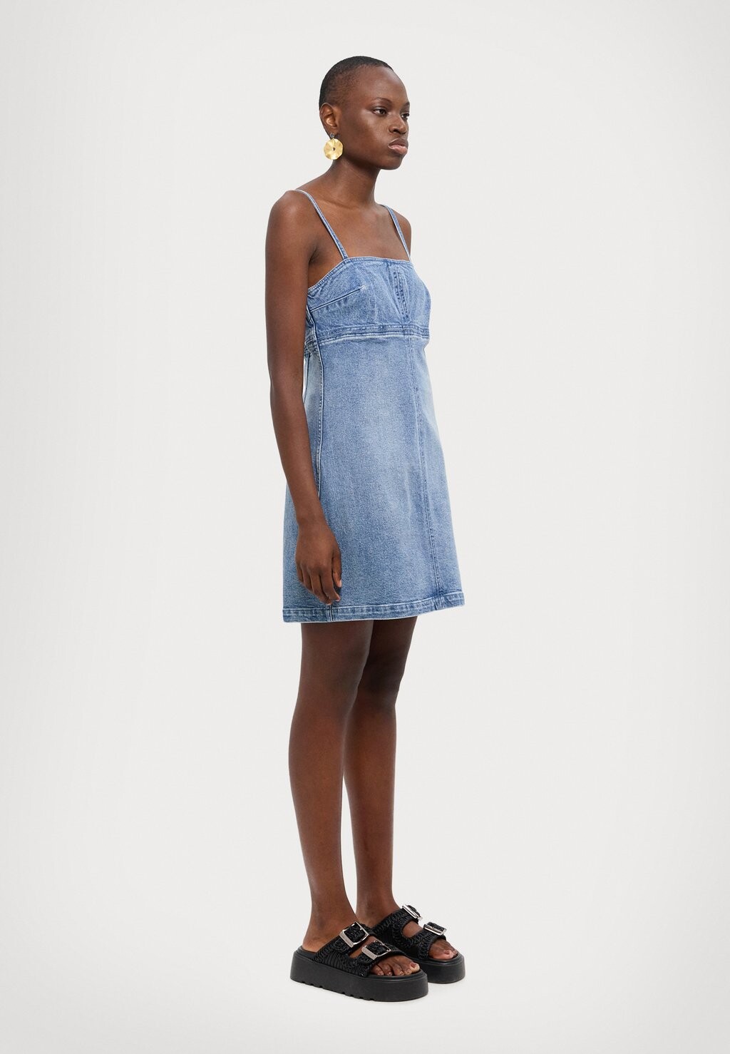 

Джинсовое платье MINI DRESS MICHAEL Michael Kors, белый