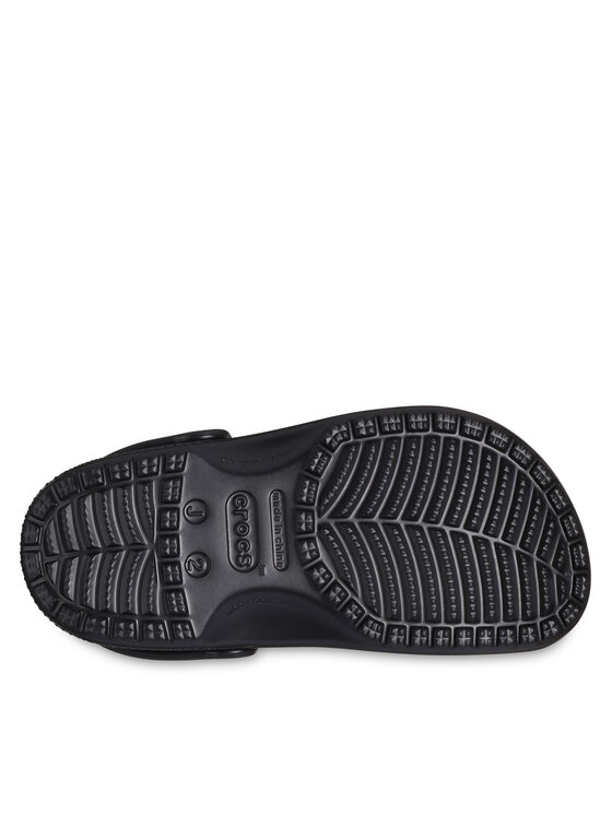 Шлепанцы Classic Glow Black Cat Clog K 210387 Crocs, черный — фото 4