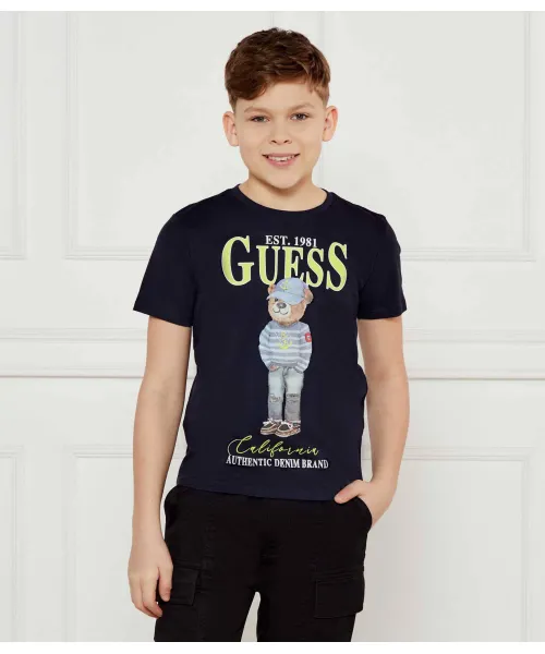 

Футболка Regular fit Guess, синий