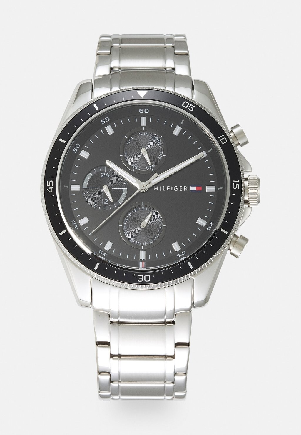 

Часы Parker Tommy Hilfiger, цвет silver-coloured/black