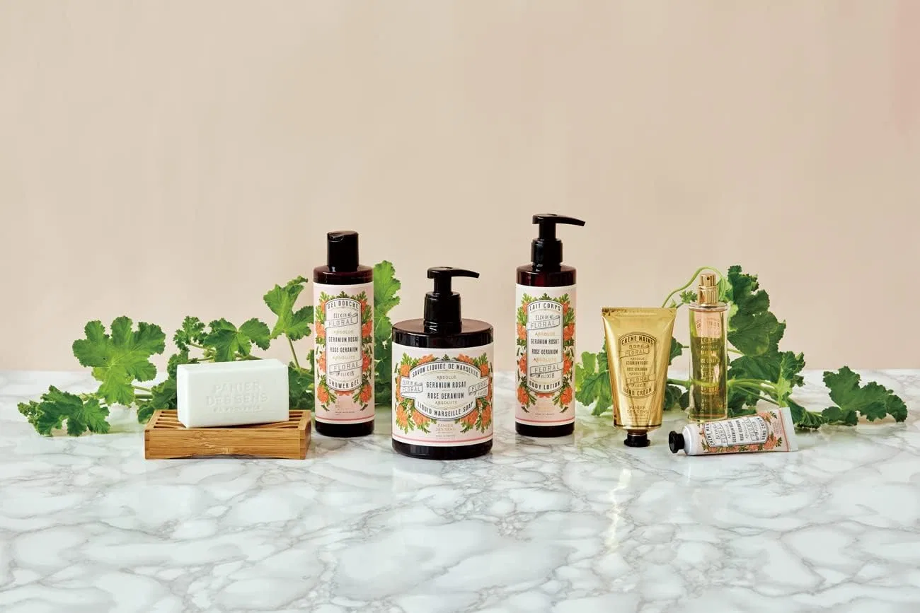 Крем для тела увлажняющий Panierdessens Absolute Body Milk 250 мл с ароматом пиона и герани — фото 3